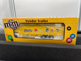 MTH Railking 30-50049 MARS - M&Ms Vendor Trailer #M&Ms. O SCALE NEW