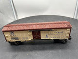 Lionel 6672 Postwar  SANTA FE REFRIGERATOR CAR No. 6672 O SCALE Used Damaged Box