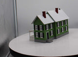 MTH Railking 30-90520 4 Country House w/Operating Christmas Lights O SCALE Like New