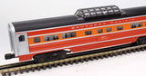 Lionel 6-7211 SOUTHERN PACIFIC DAYLIGHT Aluminum Vista Dome Car O Scale Used