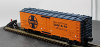 MTH 30-78034 RailKing Santa Fe Modern Reefer Car O Scale Used Excellent