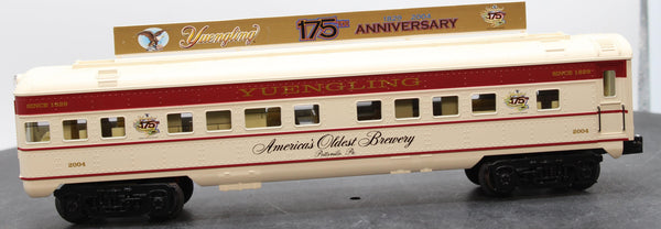 K-Line K4598-2004 Yuengling 175th Anniversary Flat End Observation Car O SCALE Like New