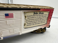 Lionel 6-25930 JOHN ADAMS BOXCAR O SCALE NEW