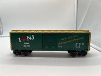 Lionel 6-19909 I love New Jersey boxcar O SCALE Like New