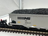 MTH Railking 30-75442 Norfolk Southern RailKing 4-Bay Hopper Car O SCALE Used Excellent