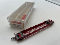 Roundhouse 8476, 48' Husky Stack well car, Southern Pacific SP N SCALE Like New