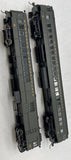Bachmann Spectrum  81424 MARYLAND & PENNSYLVANIA ma & pa EMC Gas Electric Doodlebug & Coach Trailer DCC  HO Scale Like New