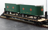 Lionel 6-27566 Railway Express Agency PS-4 Flatcar 8105 O SCALE Like New