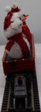 MTH Railking 30-72210 Christmas Gondola Car w/LED Christmas Lights & Lighted Snowmen O SCALE Used