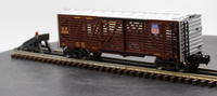 K-Line 6-21630 Union Pacific Livestock Freight Car O SCALE Like New