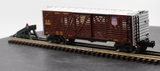 K-Line 6-21630 Union Pacific Livestock Freight Car O SCALE Like New