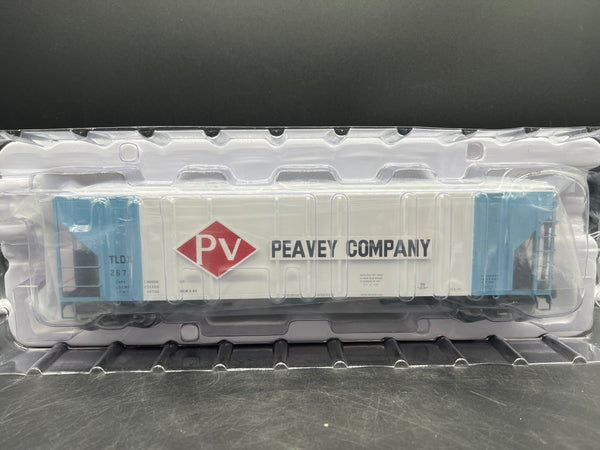 Atlas 3001374-1 Peavey Company PS-4427 Low side covered hopper 2671 3 Rail O SCALE NEW