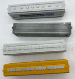 HO Scale 2501 Assorted Lot -- 4 Hoppers w/ Kadee Couplers  Used Excellent No Box