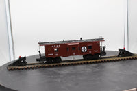 Lionel 6-9323 Atchison Topeka Santa Fe Bay Window Caboose O SCALE Like New