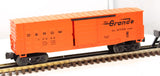 Lionel 6-15000 DENVER & RIO GRANDE Waffle-Side Boxcar O Scale Like New