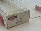 Athearn BNSF SD75M #2 (8296) Diesel locomotive N SCALE Like New