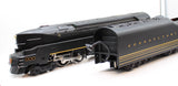 MTH  PREMIER  20-3043-1 PENNSYLVANIA RAILROAD PRR 4-4-4-4 T-1 Duplex Steam Locomotive & Tender #6110 O Scale Used Excellent