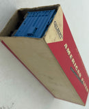 Gilbert American Flyer 985 B&M Boxcar -Boston Maine blue S SCALE Used Damaged Box as is see photos