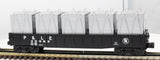 MTH Railking 30-7253 Pittsburgh & Lake Erie Gondola Car w/LCL Containers #40582 O SCALE Like New