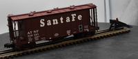 Atlas 6354-1  Santa Fe ATSF GATX AIRSLIDE COVERED HOPPER 3-Rail  O Scale Like New