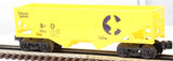 Lionel 6-9016 B&O Chessie System Hopper Car O Scale Used Damaged Box