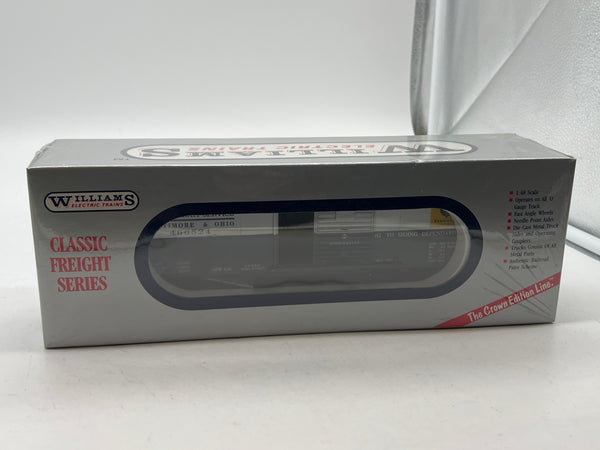 Williams WAL-25 Baltimore Ohio B&O Sentinel boxcar Classic Freight Car #25 O SCALE NEW
