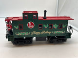 Lionel 6-36803 SANTA ANIMATED CABOOSE HAPPY HOLIDAYS O SCALE Like New