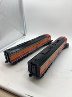 Weaver Southern Pacific SP Daylight EMD E-8 AA Diesel Locomotive Pair 3 Rail O SCALE Like New