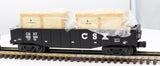 MTH 30-4244A CSX gondola Car w/2 Crates O SCALE Like New