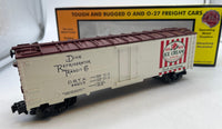 MTH Railking 30-7821 Red Rose Ice Cream Modern Reefer - O SCALE Like New