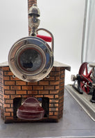 Wilesco Steam boiler & engine toy model made in Germany vintage Collectable AS IS Used Excellent No Box