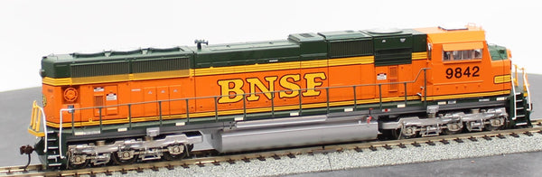 Athearn G64750 HO Scale BNSF Heritage II SD-70MAC Diesel Locomotive 9842 Like New