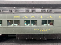 Lionel 6-25503, 6-25504, 6-25505 Santa Fe ATSF Heavyweight Passenger Car Set (Set of 7 18" Cars) California Limited O Scale Like New