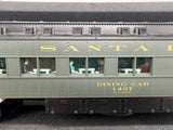 Lionel 6-25503, 6-25504, 6-25505 Santa Fe ATSF Heavyweight Passenger Car Set (Set of 7 18" Cars) California Limited O Scale Like New