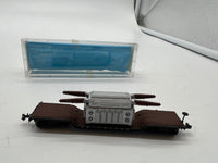 Atlas 2341 Canada National Center Depressed Flat Car w Transformer Load N SCALE Like New