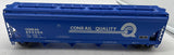 K-Line k6244-1411 Conrail Extruded Aluminum 4 bay hopper car O Scale Like New
