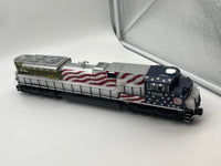 MTH Premier 20-21157-1 Kansas City Southern SD70ACe Diesel Engine - Kansas City Southern (Veteran's) #4006 With Proto-Sound 3.0 O SCALE Like New