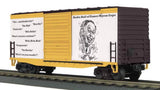 MTH Railking 30-74489 Myron Cope RailKing 40' High Cube Box Car O SCALE Like New