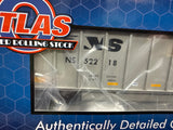 Atlas 3003080-2 NORFOLK SOUTHERN NS (HORSEHEAD) Coalporter PREMIER SILVER #52218 LIMITED O Scale NEW