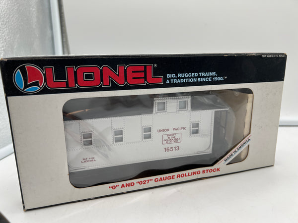 Lionel 6-16513 Union Pacific UP caboose silver illuminated O SCALE NEW