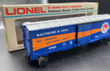 Lionel 6-9783 Baltimore & Ohio Time Saver Boxcar O SCALE Like New Damaged Box
