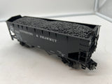 MTH PREMIER 20-97680 PITTSBURG SHAWMUT 2 BAY OFFSET COAL HOPPER CAR o scale Like New