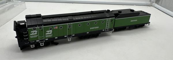 Athearn 93804 Burlington Northern  BN Rotary Snowplow &Tender #972552 Like New