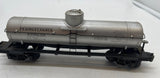 MTH RailKing MT-7300 Pennsylvania PRR Single Dome Tank Car PRR 498639 O SCALE Used Excellent