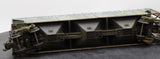 Atlas 6380-3 PS 4427 low side covered hopper O SCALE WEATHERED AS IS Like New
