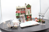 Department 56 Christmas in the City 56.59243 Visiting Santa at Finestrom's  Used Excellent