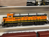 MTH Premier 20-20001-1 BNSF 3GS21B Genset Diesel Engine - With Proto-Sound 2.0 (Hi-Rail Wheels) - BNSF O SCALE Used