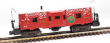LIONEL Holiday Music Bay Window Caboose Car 6-19750 O SCALE Like New