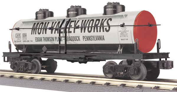 MTH Railking 30-73195 Mon Valley Works 3-Dome Tank Car O SCALE NEW