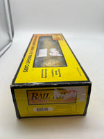MTH 30-75164 Pittsburgh and Lake Erie PLE 4-Bay Cylindrical Hopper Car O SCALE Used Excellent Damaged Box